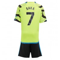 Arsenal Bukayo Saka #7 Replica Away Minikit 2023-24 Short Sleeve (+ pants)